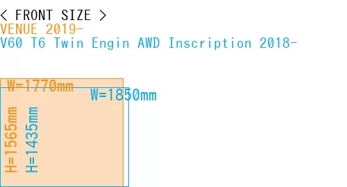 #VENUE 2019- + V60 T6 Twin Engin AWD Inscription 2018-